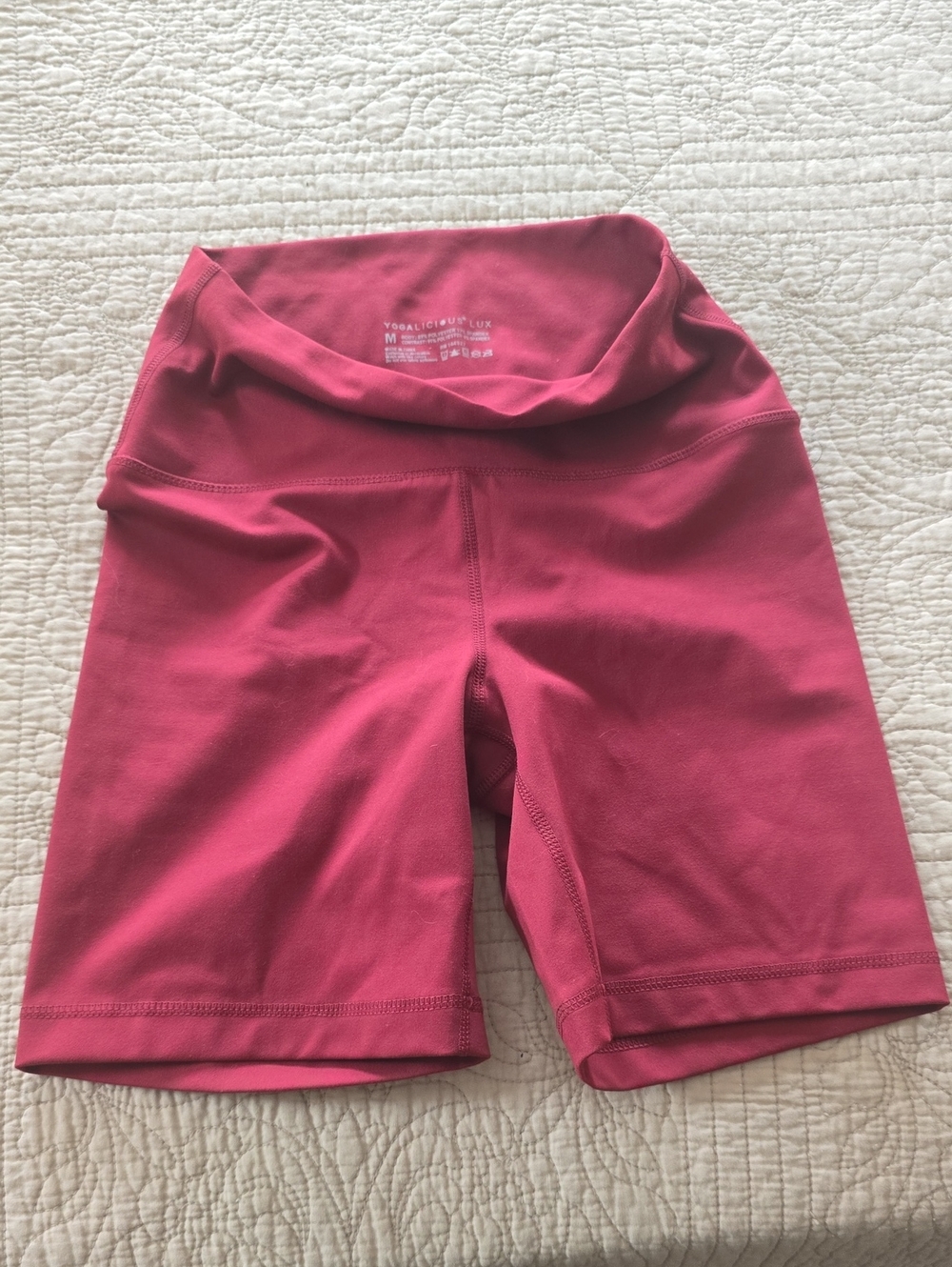 High-Rise Compression Yogalicious Lux/Bike Shorts